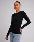 Silent Theory Rib Long Sleeve Tee