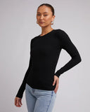 Silent Theory Rib Long Sleeve Tee