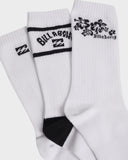 Billabong Womens Good Times 3 Pack Socks