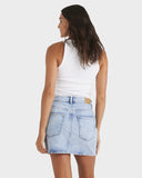 Roxy Shine Denim Mini Skirt