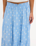 Roxy Cactus Flower Maxi Skirt