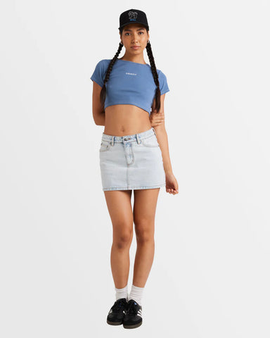 RVCA Mini Denim Skirt