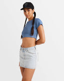 RVCA Mini Denim Skirt