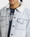 RVCA Roy Sherpa Denim Jacket