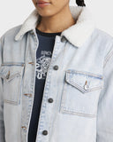RVCA Roy Sherpa Denim Jacket