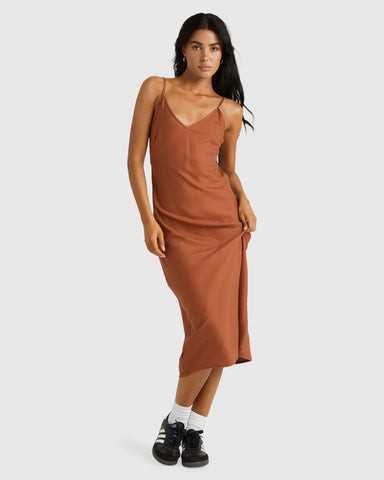 RVCA Everyday Bias Midi Dress