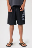 Rusty Scream Fixed Waist Boardshort Boys