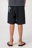 Rusty Scream Fixed Waist Boardshort Boys