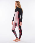 Ripcurl Womens Dawnpatrol 4/3mm Chest Zip Wetsuit