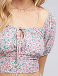All About Eve Rosa Top