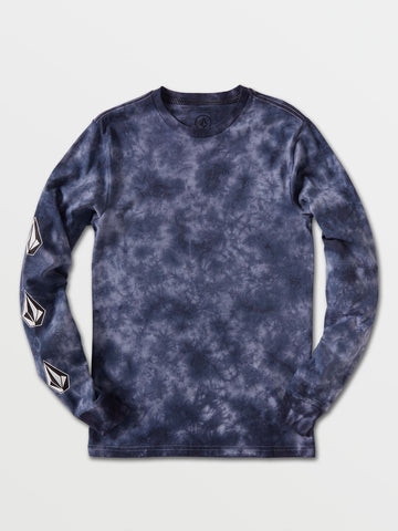 Iconic Stone Tie Dye L/S Youth