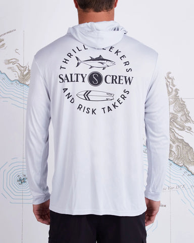 Salty Crew Flip Flop Hood Sunshirt