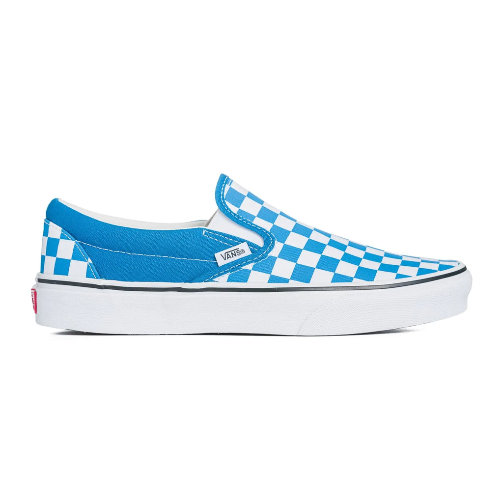 Vans Classic Slip On Color Theory Checkerboard Hustle Surf Moto