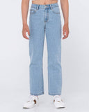 Rusty Girls High Wide Straight Leg Jean