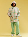 Roxy Check It Out Oversized Overshirt