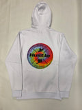 Hustle Hoody Tie Dye Logo