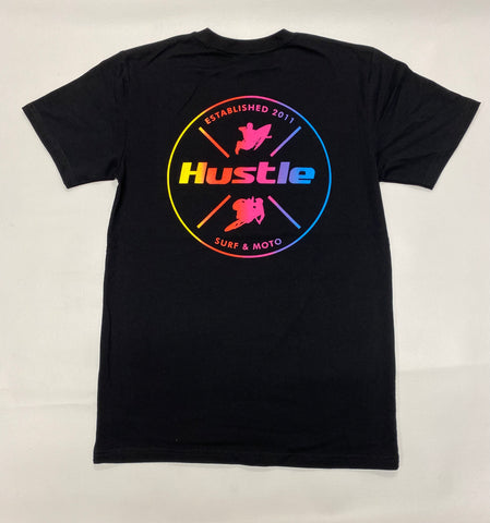Hustle Tee youth 4 colour fade