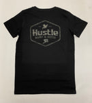 Hustle Youth Tee Camo Stamp