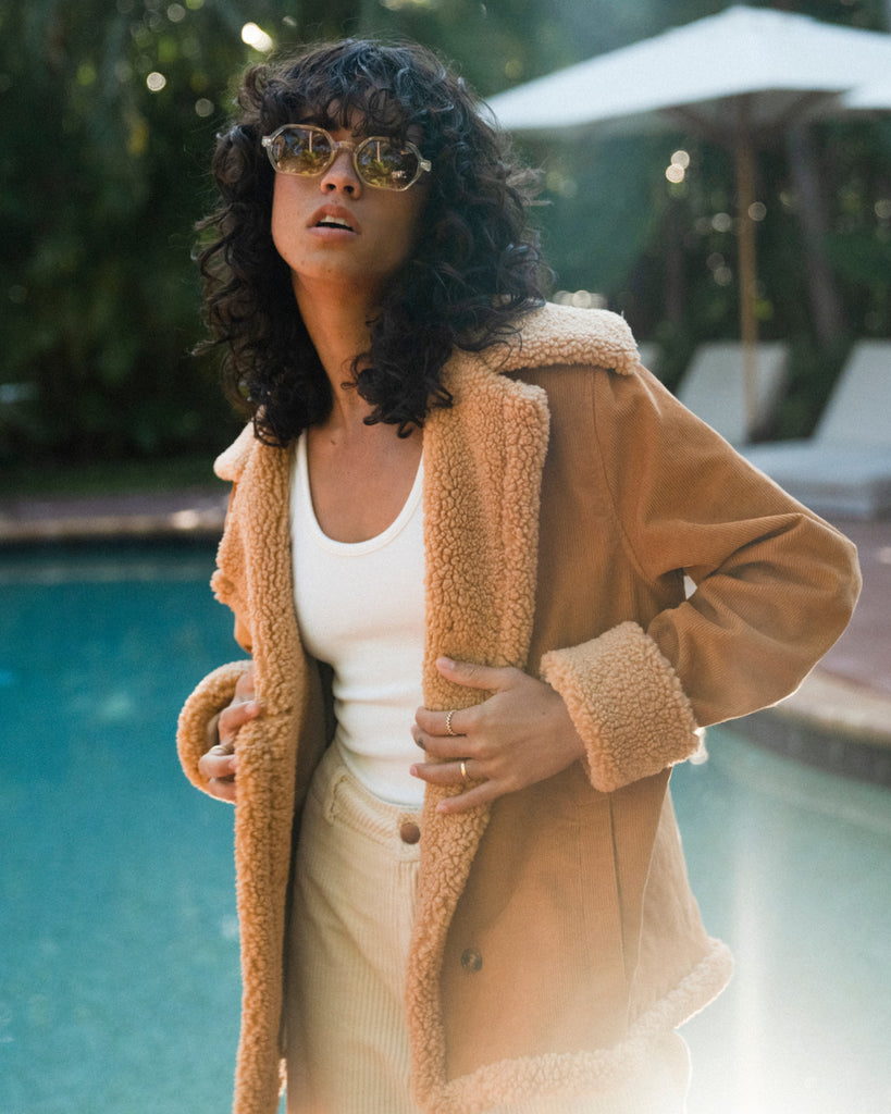 Billabong corduroy jacket clearance