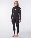 Ripcurl Womans Dawn Patrol 4/3 Chest Zip Steamer